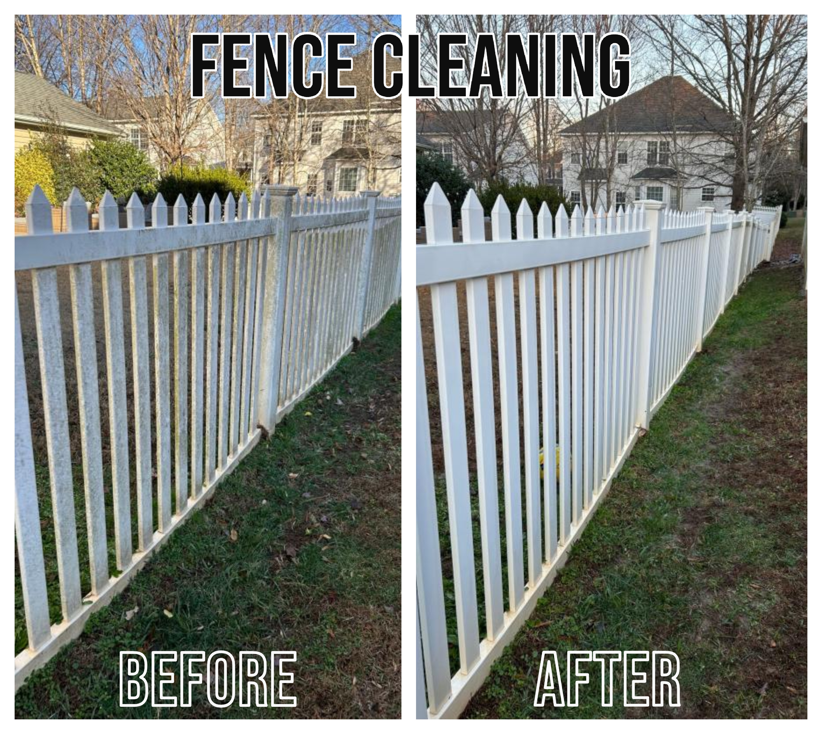 Premium Fence Cleaning Success Story in Cornelius, NC! 